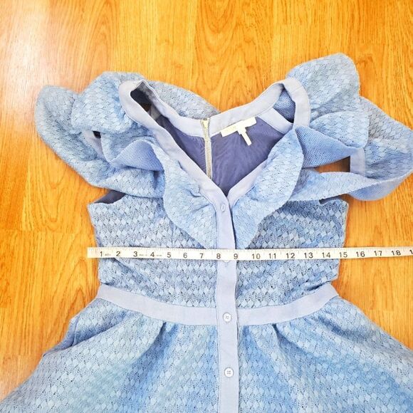 Maje Blue Reglisse Dress Sz 2 - Picture 10 of 14